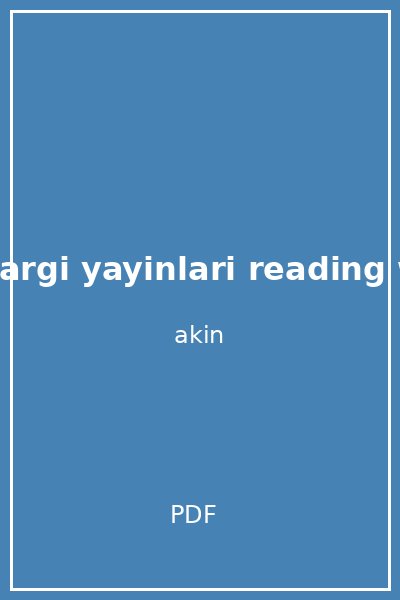 akin dil yargi yayinlari reading words for yds y kdil toefl ibt ielts 28 baski ahmet