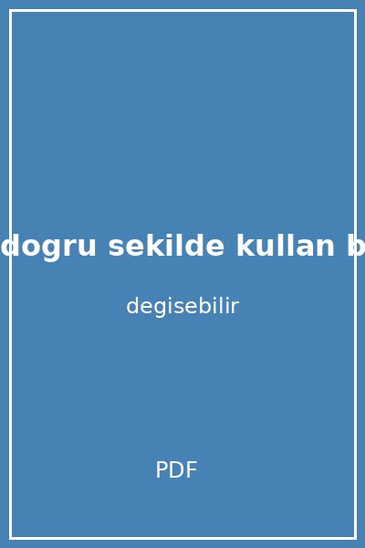 aklini en dogru sekilde kullan bill gatesin onerdigi kitap kapak