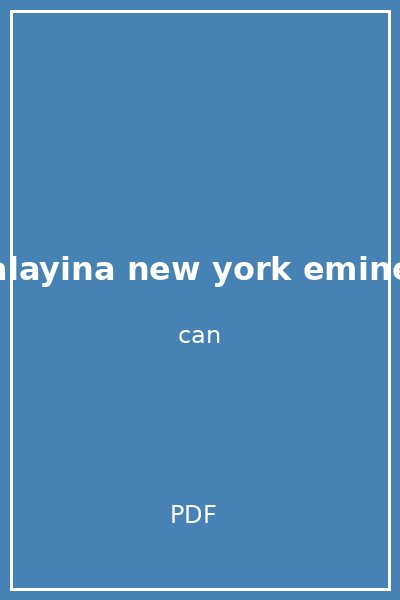 alayina new york emine