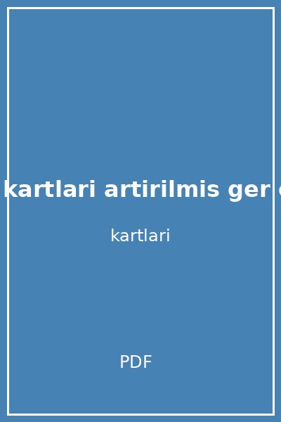 ar bilim kartlari artirilmis ger eklik tarihi yerler