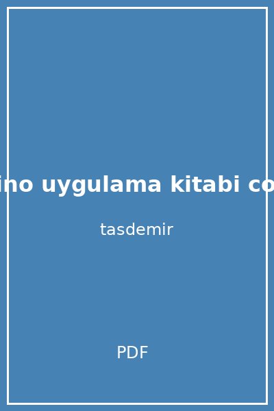 arduino uygulama kitabi coskun