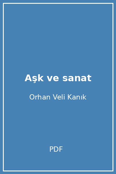 Aşk ve sanat
