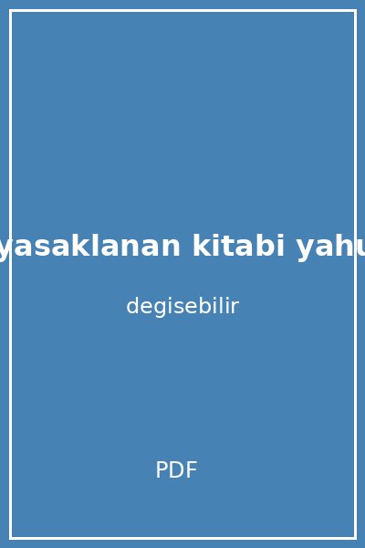 ataturkun yasaklanan kitabi yahudi casus suzy libermanin anilari kapak