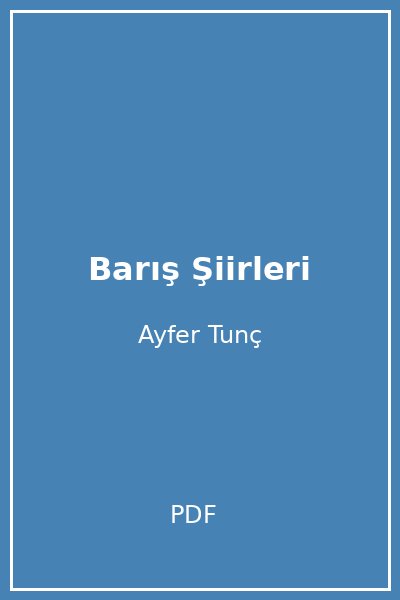 Barış Şiirleri