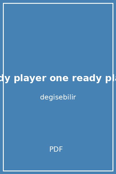 baslat ready player one ready player one kapak