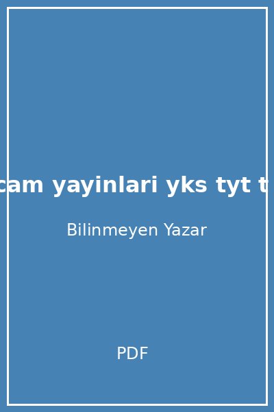 benim hocam yayinlari yks tyt t rk e video ders notlari kadir g m s