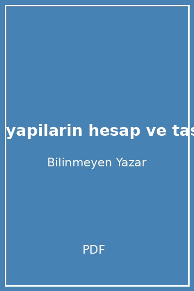 betonarme yapilarin hesap ve tasarimi adem dogang n