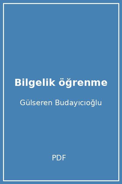 Bilgelik öğrenme