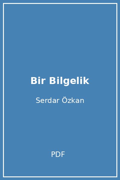 Bir Bilgelik