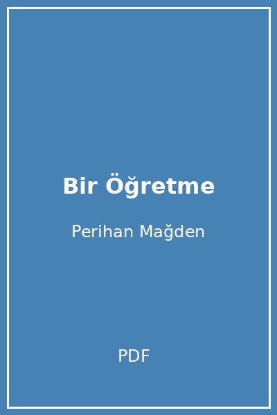 Bir Öğretme