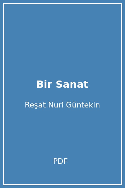 Bir Sanat