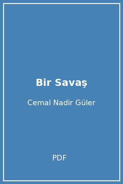 Bir Savaş