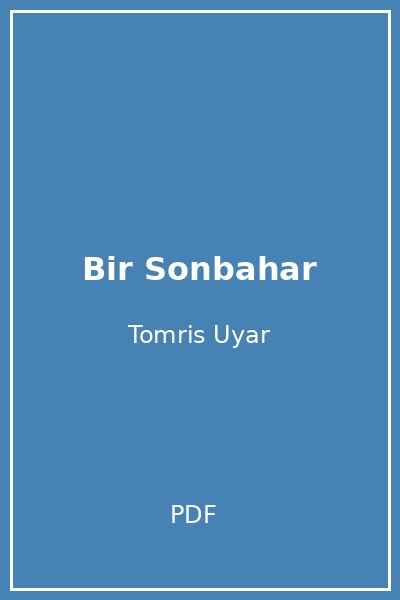 Bir Sonbahar