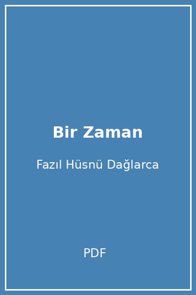 Bir Zaman