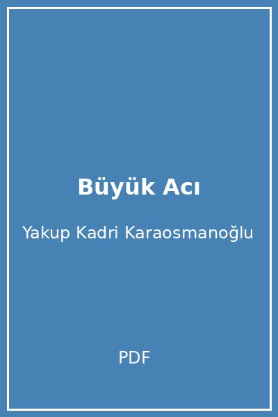 Büyük Acı