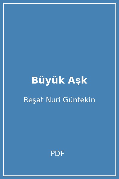 Büyük Aşk