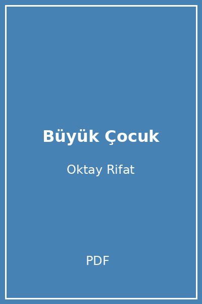 Büyük Çocuk