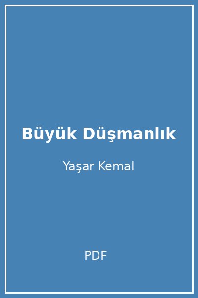 Büyük Düşmanlık