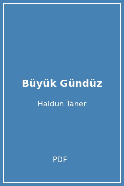 Büyük Gündüz
