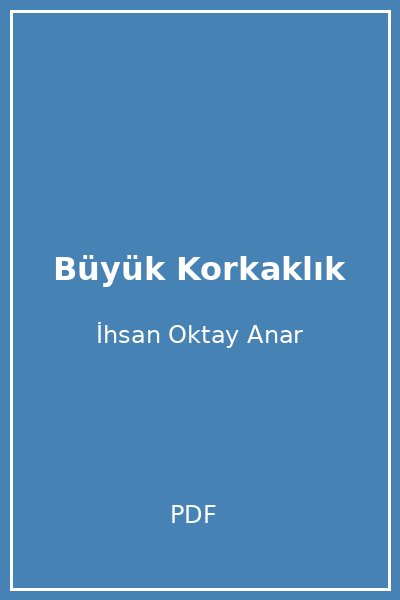 Büyük Korkaklık
