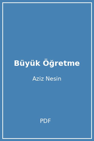 Büyük Öğretme