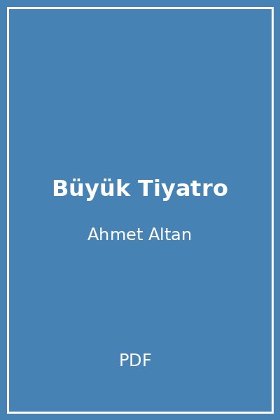 Büyük Tiyatro