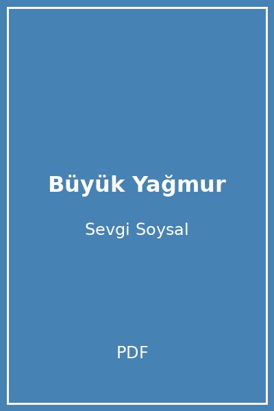 Büyük Yağmur
