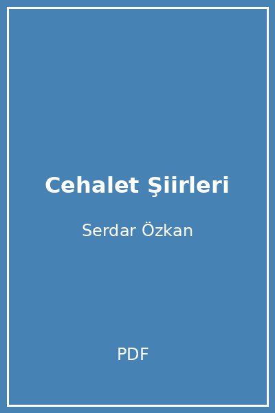 Cehalet Şiirleri