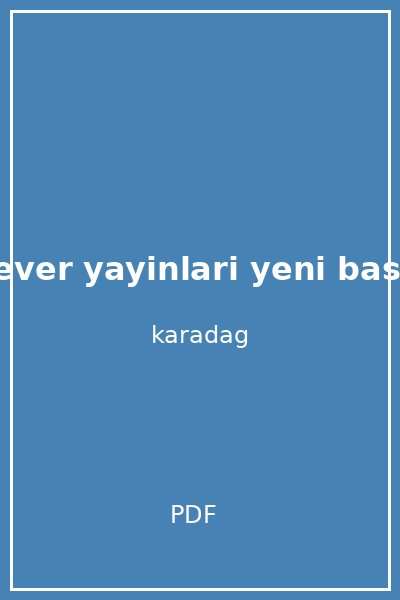 cevdet zsever yayinlari yeni baslayanlar i in matematik 0 k yasar