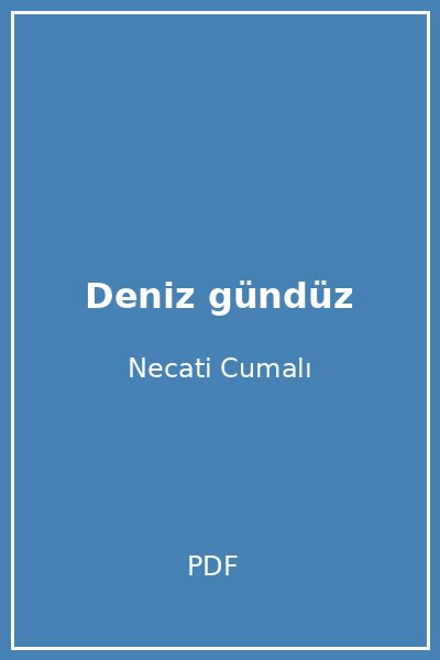 Deniz gündüz