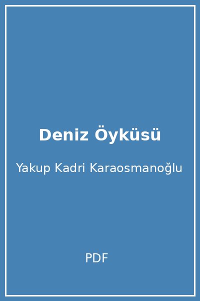 Deniz Öyküsü