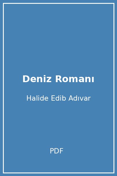 Deniz Romanı