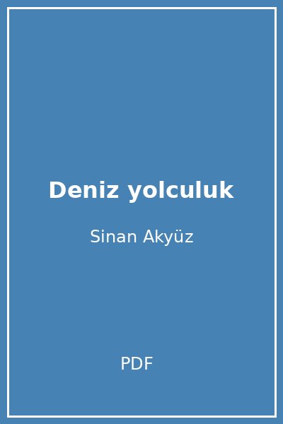 Deniz yolculuk
