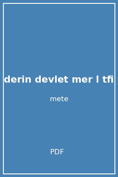 derin devlet mer l tfi