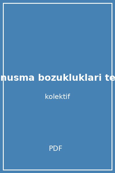 dil ve konusma bozukluklari terapi seti