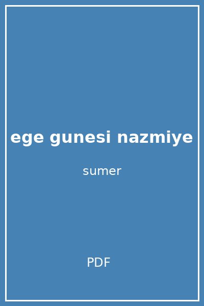ege gunesi nazmiye