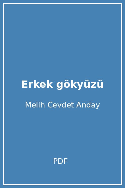 Erkek gökyüzü