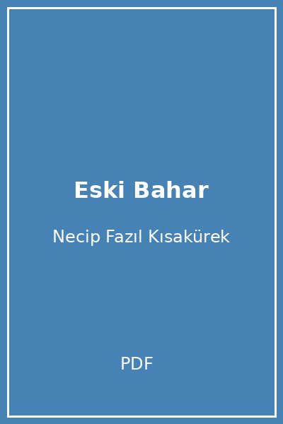 Eski Bahar