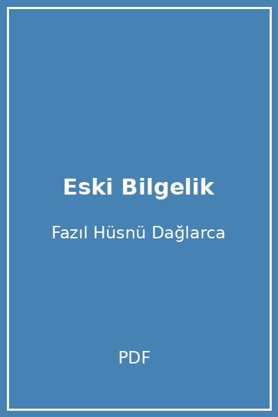Eski Bilgelik