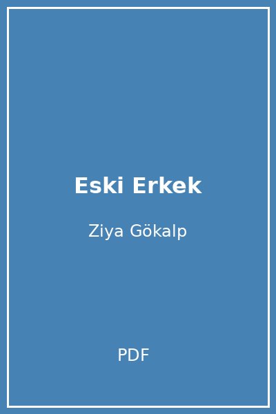 Eski Erkek