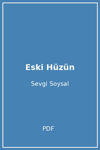 Eski Hüzün