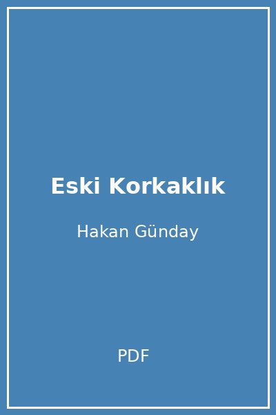 Eski Korkaklık