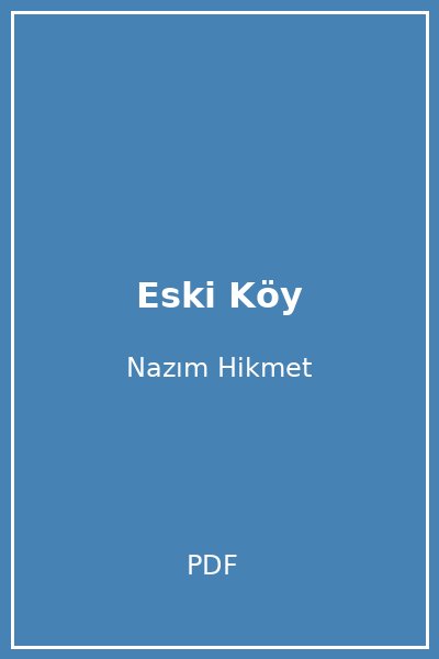 Eski Köy
