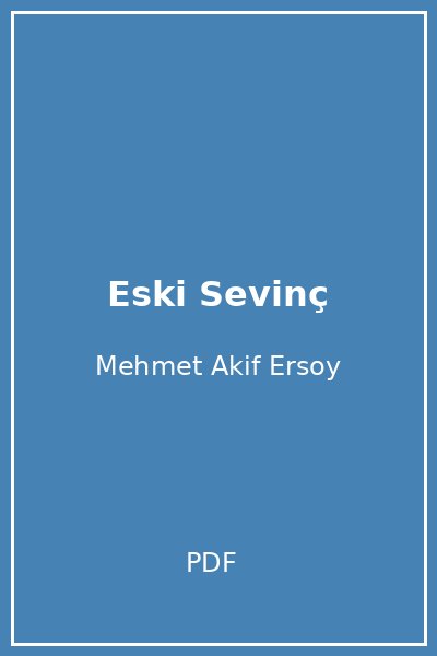 Eski Sevinç