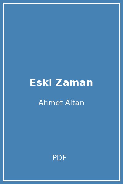 Eski Zaman