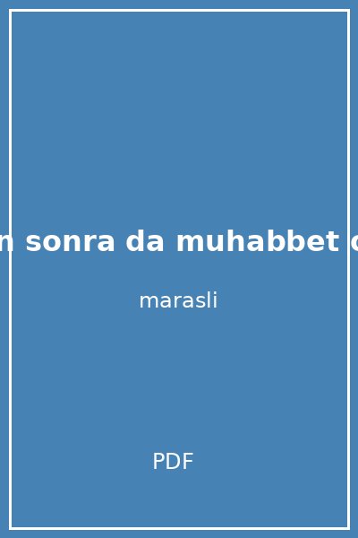 evlendikten sonra da muhabbet olsun sema