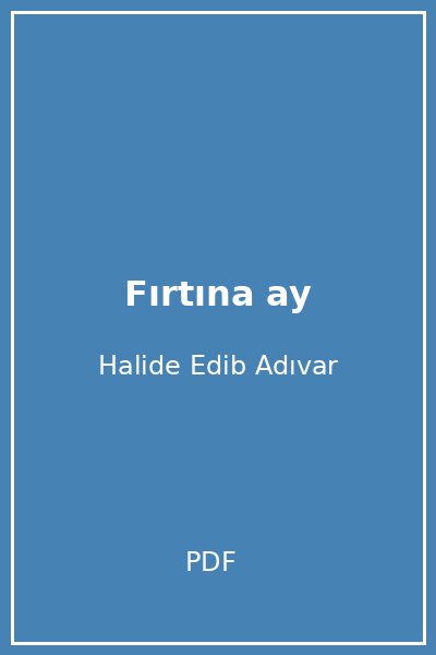 Fırtına ay