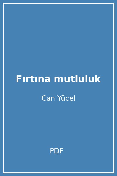 Fırtına mutluluk