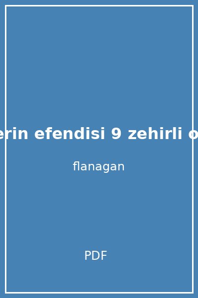 g lgelerin efendisi 9 zehirli ok john