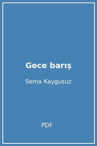Gece barış